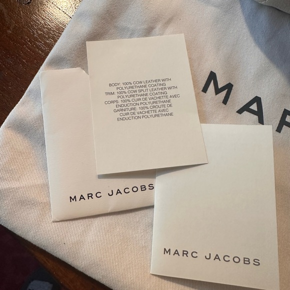 NWT Marc Jacob Leather White Handbag - Picture 3 of 17